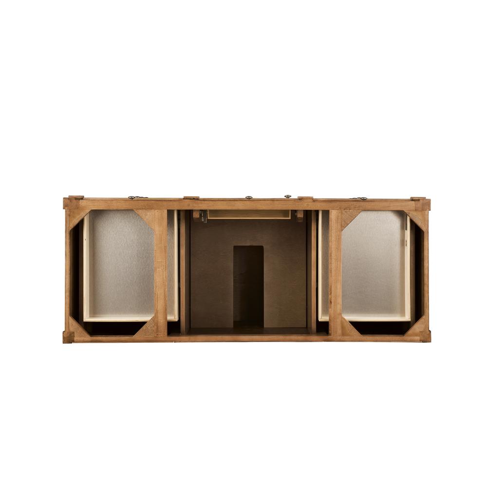 Brittany 60" Saddle Brown Single Vanity. Picture 2