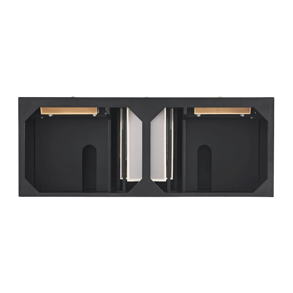 60" Double Vanity, Black Onyx. Picture 6