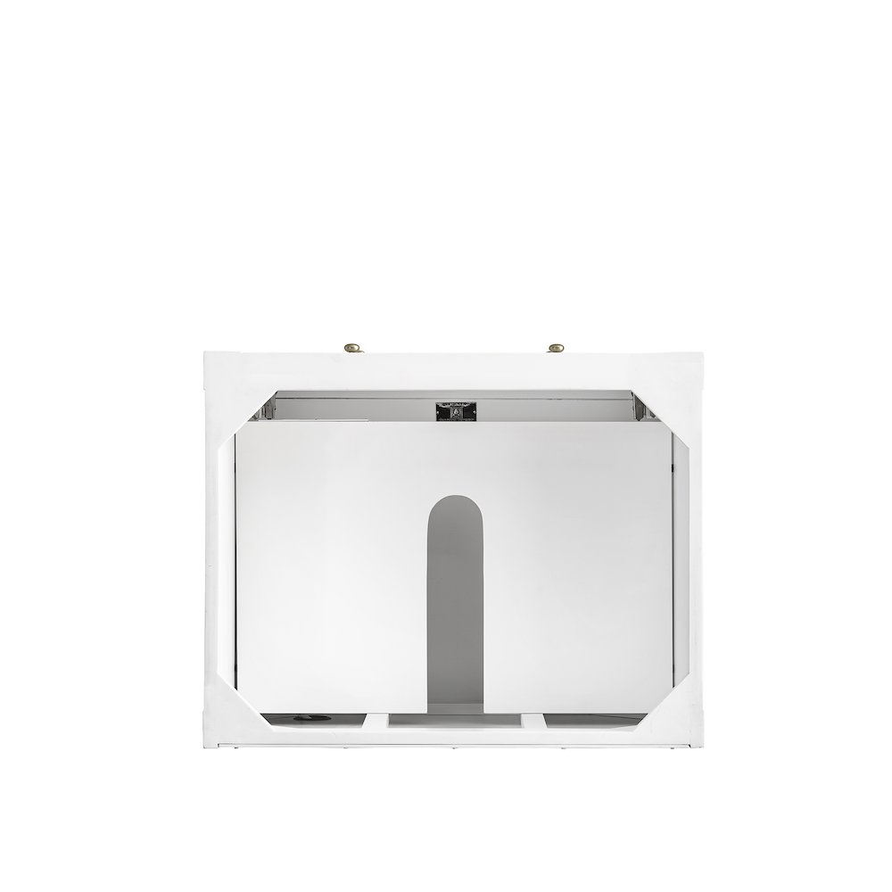 30" Single Vanity Cabinet, Bright White. Picture 2