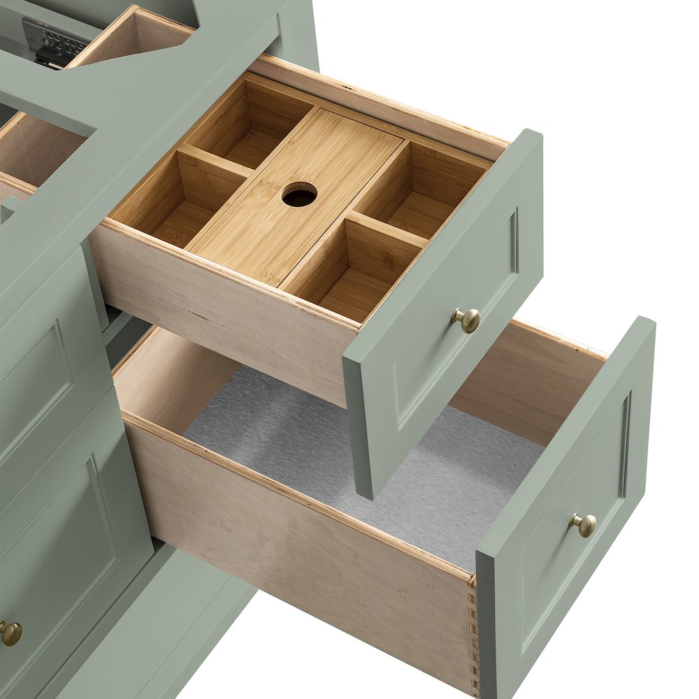 Breckenridge 48" Single Vanity in Smokey Celadon. Picture 4