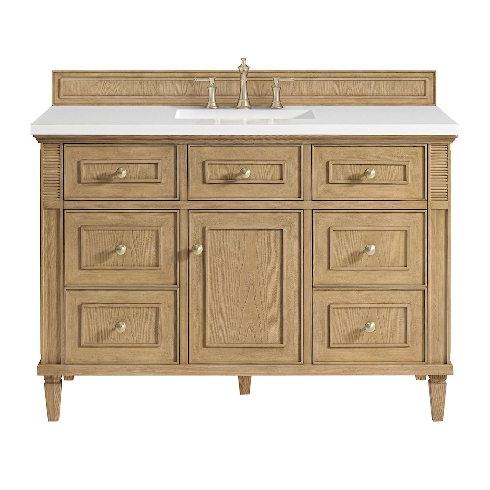 48" Single Vanity, Light Natural Oak. Picture 1