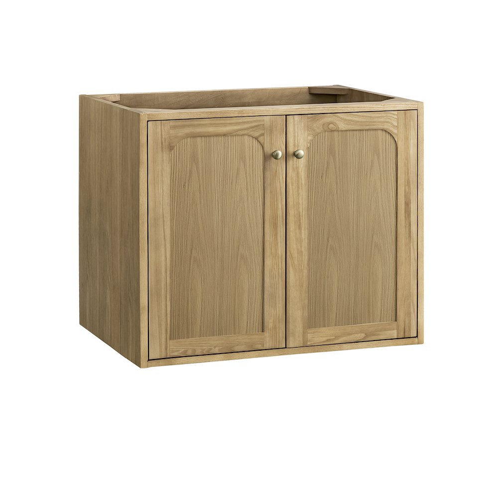 30" Single Vanity Cabinet, Light Natural Oak. Picture 2