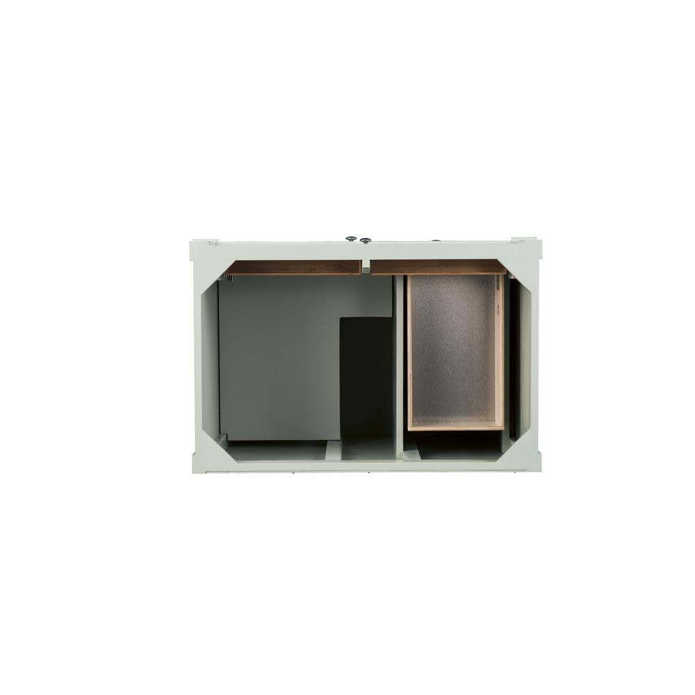 Brittany 36" Sage Green Single Vanity. Picture 2