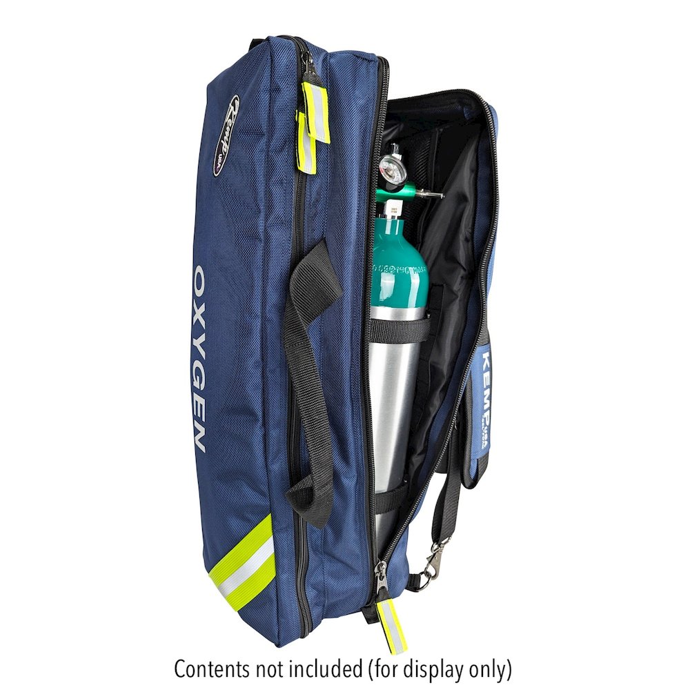 Premium Oxygen Bag, Navy Blue. Picture 4