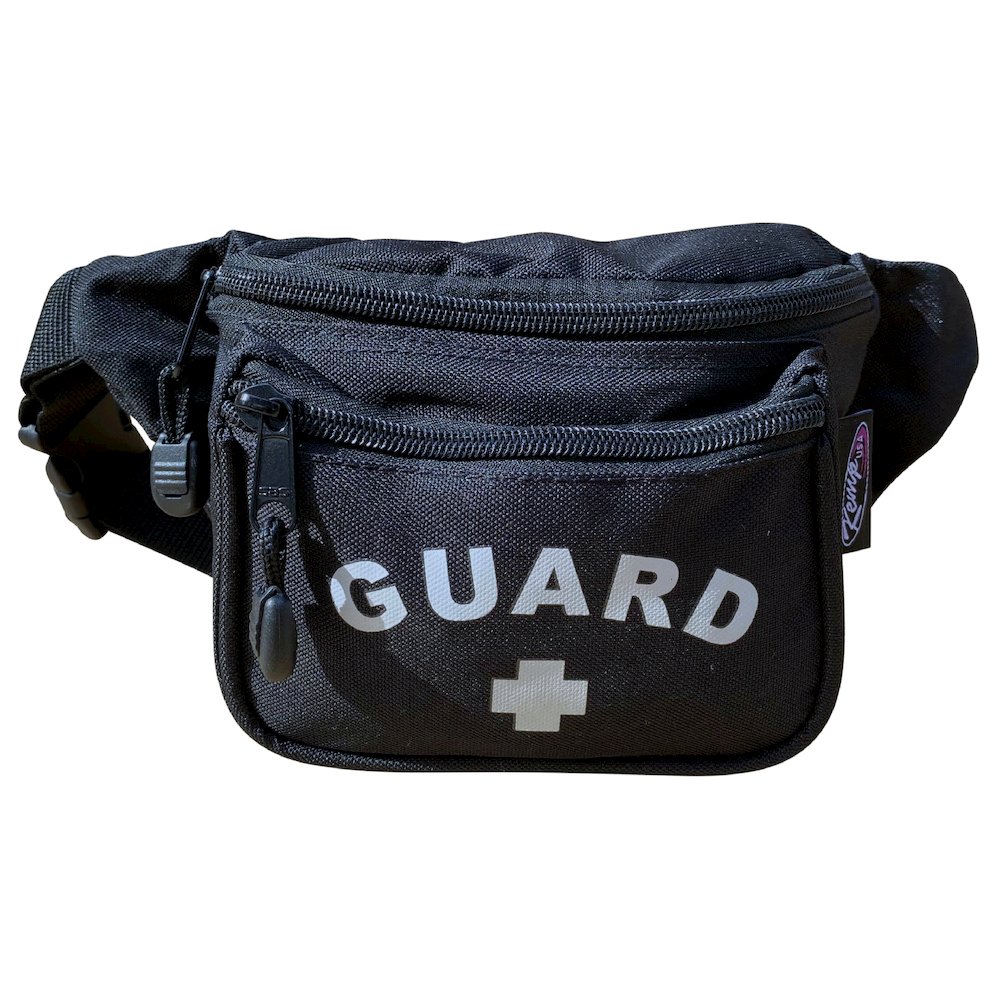 Hip Pack with GUARD Logo, Black. Picture 2