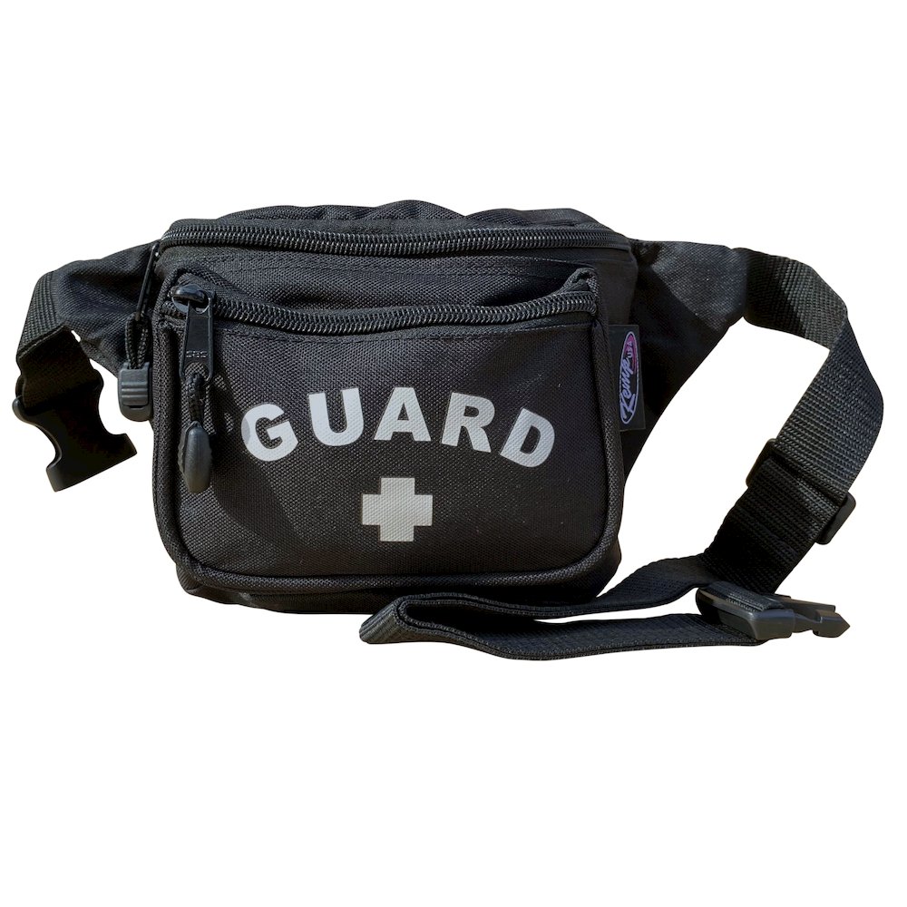 Hip Pack with GUARD Logo, Black. Picture 6