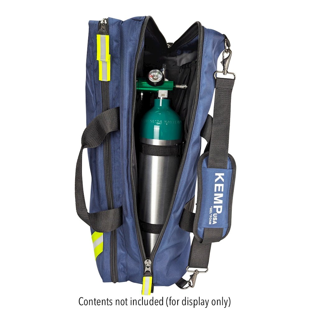 Premium Oxygen Bag, Navy Blue. Picture 3