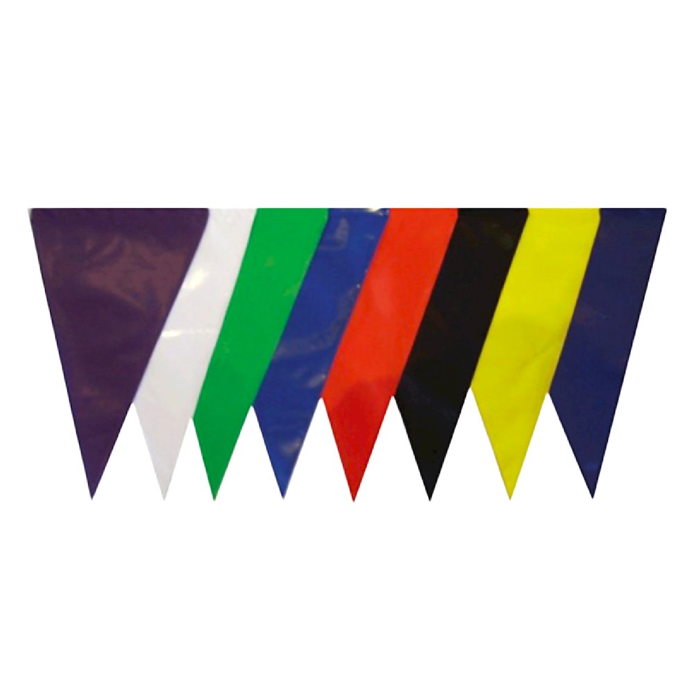 Vinyl Backstroke Flags, 12x18", Purple. Picture 1