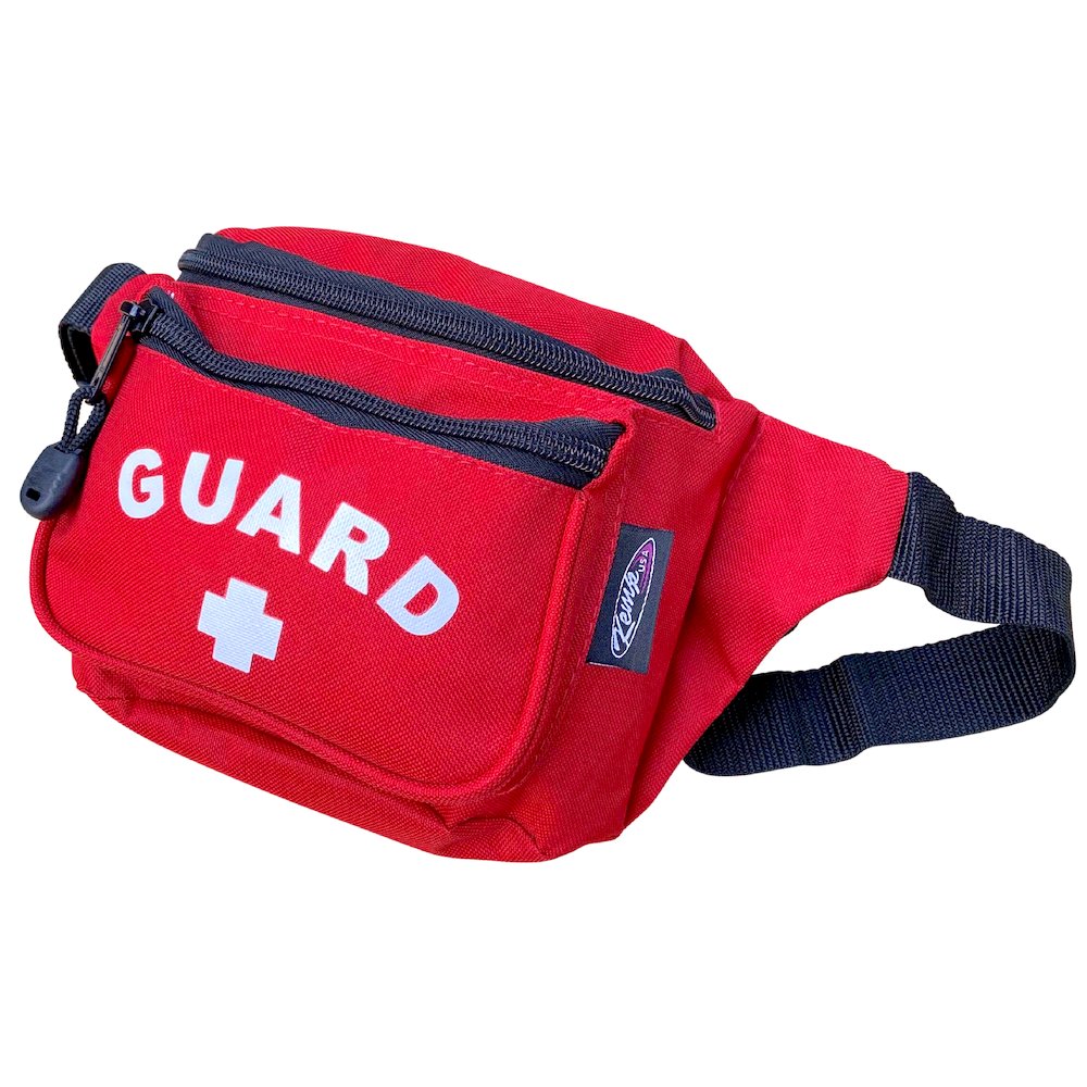 Hip Pack with GUARD Logo, Red. Picture 7