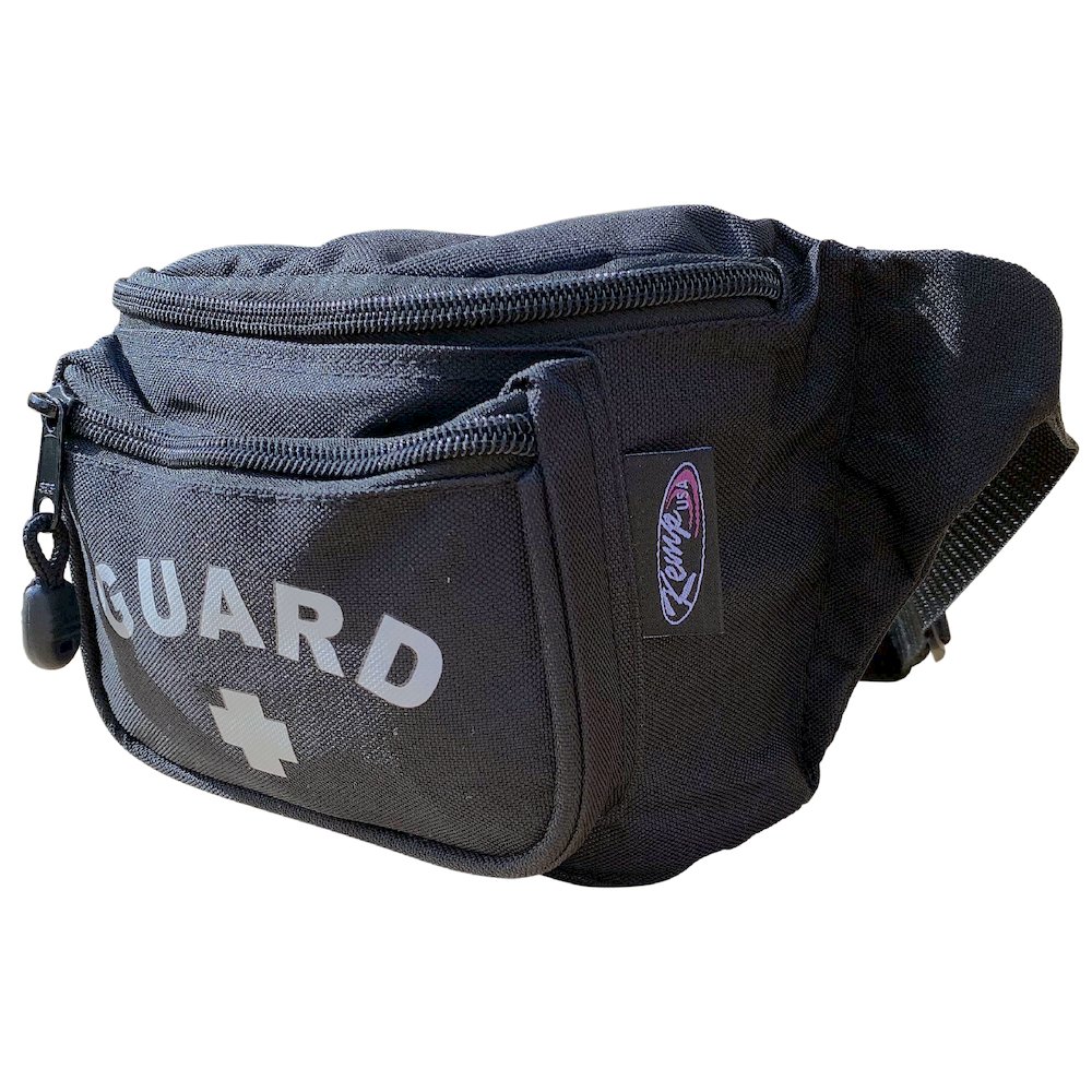 Hip Pack with GUARD Logo, Black. Picture 3