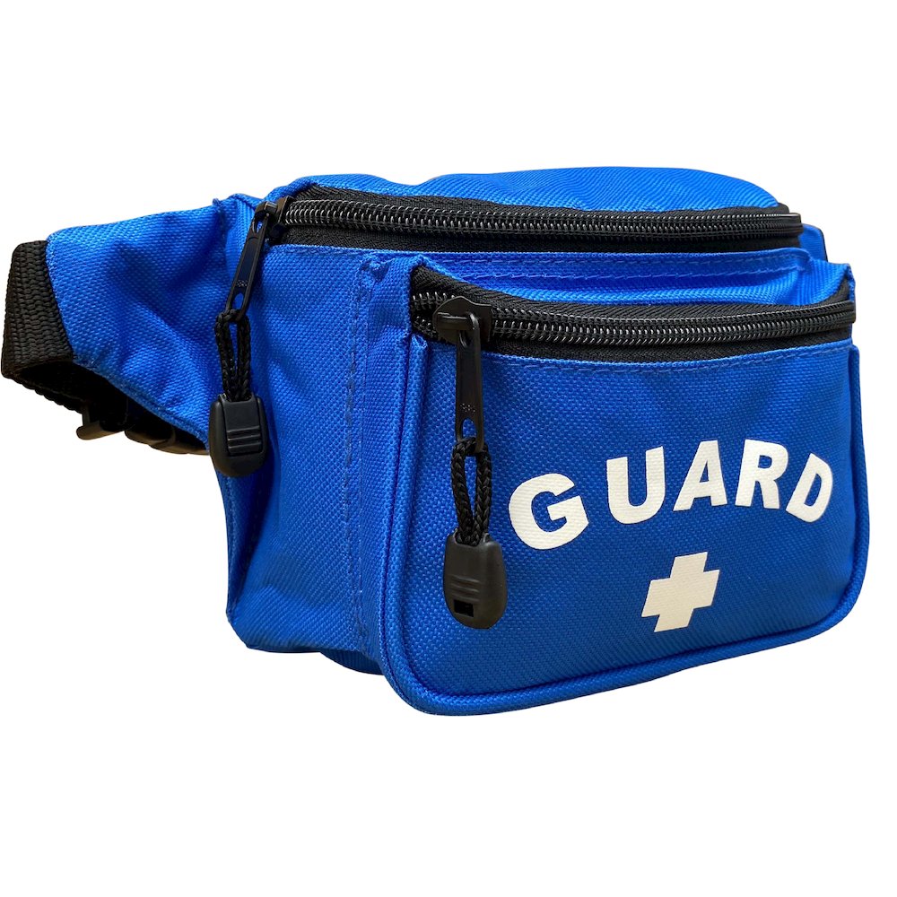 Hip Pack with GUARD Logo, Royal Blue. Picture 4