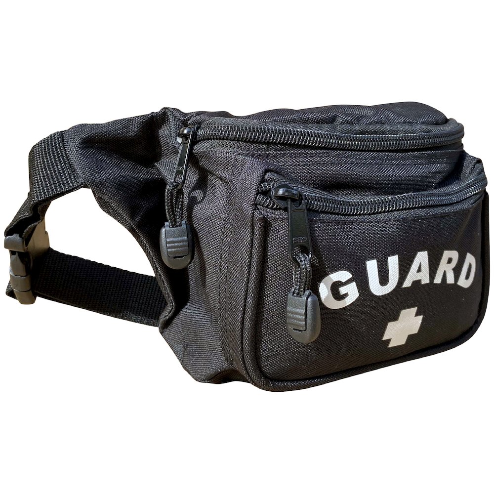 Hip Pack with GUARD Logo, Black. Picture 4