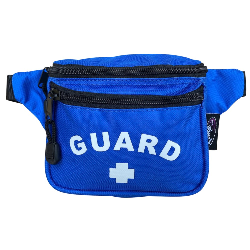 Hip Pack with GUARD Logo, Royal Blue. Picture 2
