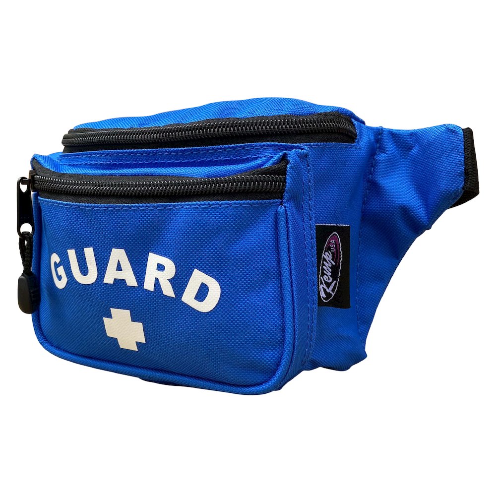 Hip Pack with GUARD Logo, Royal Blue. Picture 3