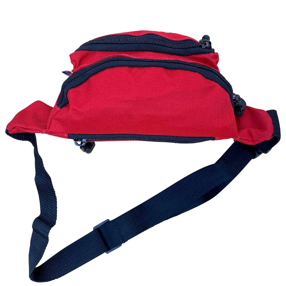 Hip Pack with GUARD Logo, Red. Picture 6