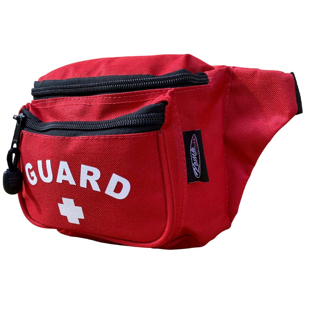 Hip Pack with GUARD Logo, Red. Picture 2