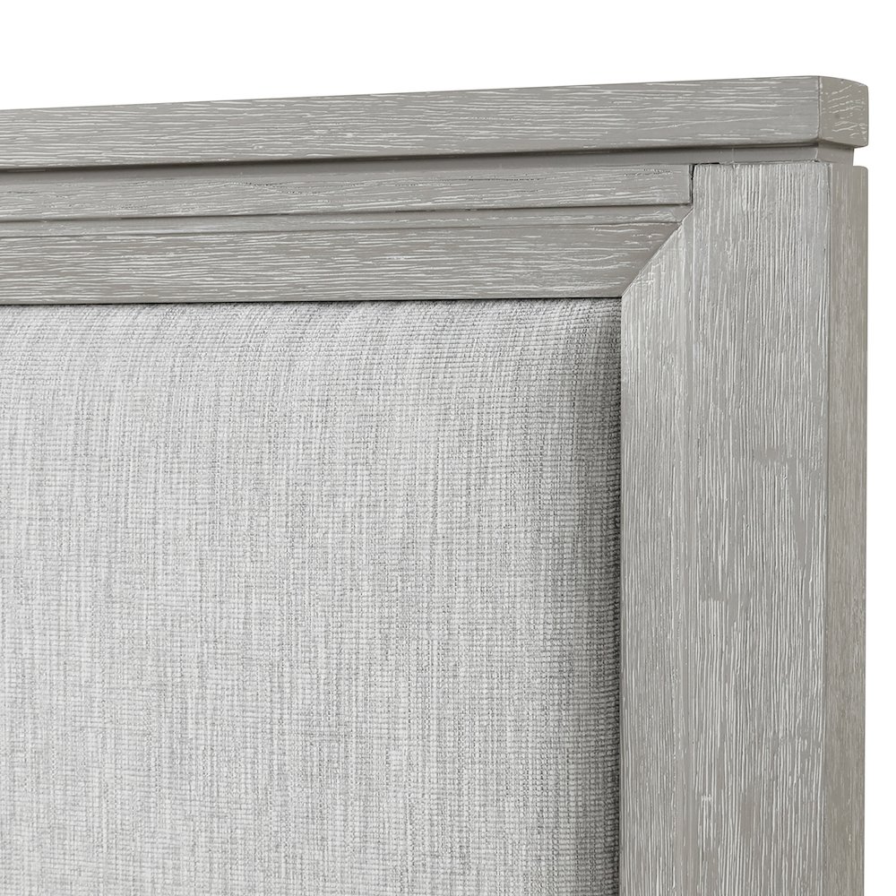 Fiona Wood King Storage Bed in Mist Gray. Picture 6