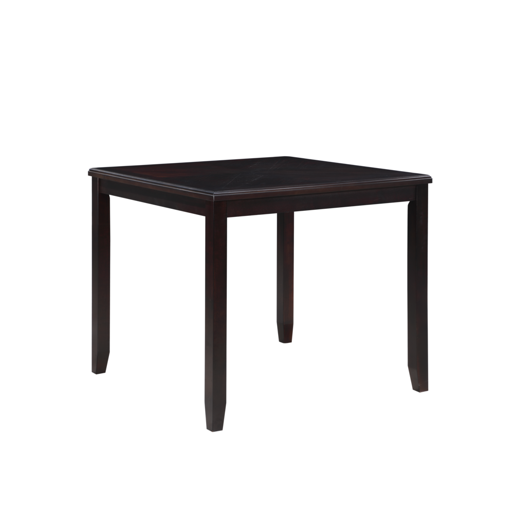 Furniture Gia 5-Piece Transitional Wood Counter Set in Ebony. Picture 5