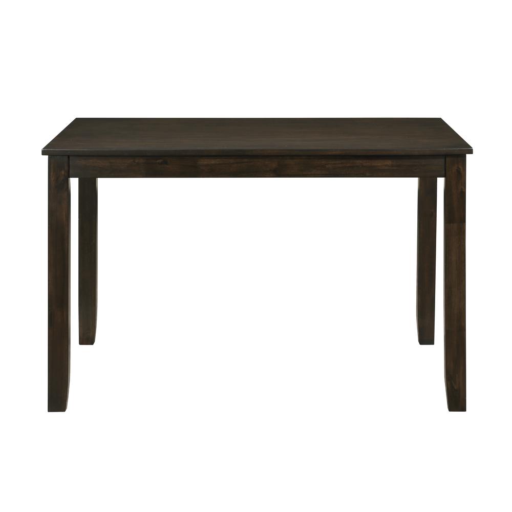 Trellis 5 Pc Dining Set, Table & 4 Chairs -  Brown. Picture 4