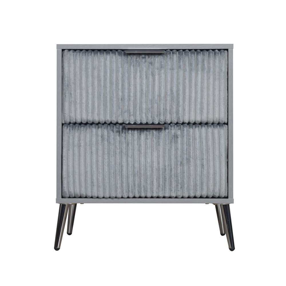Kailani Nightstand- Gray. Picture 2