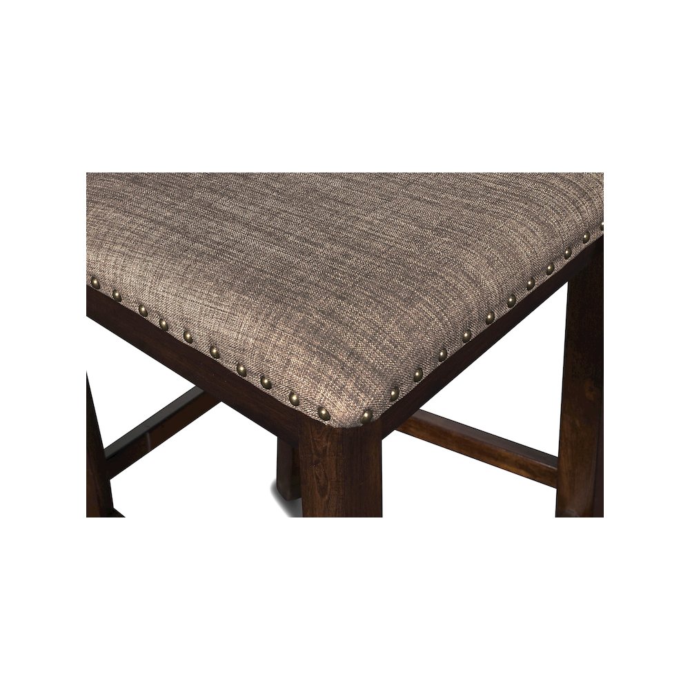 Bixby 5-Piece Wood Counter Dining Room Set, Espresso. Picture 9