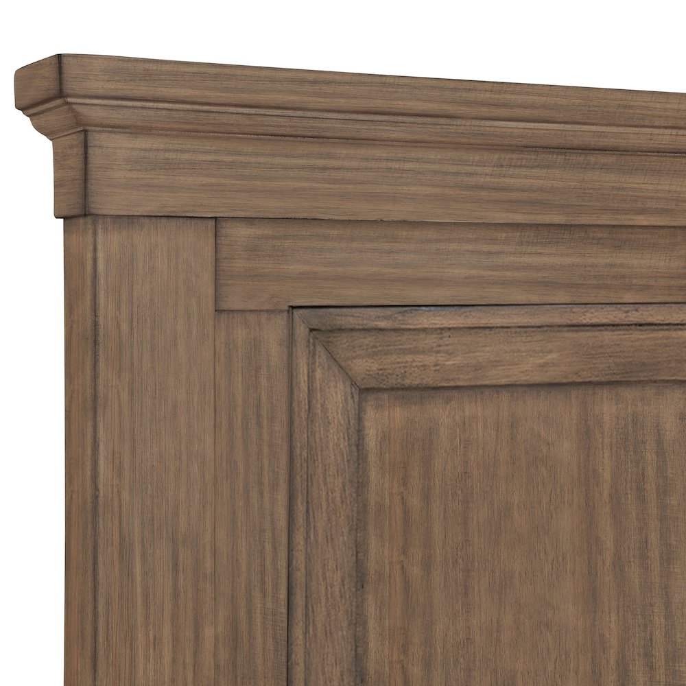 Mariana 5-Piece Wood Queen Bedroom Set, Chest, Mocha. Picture 7