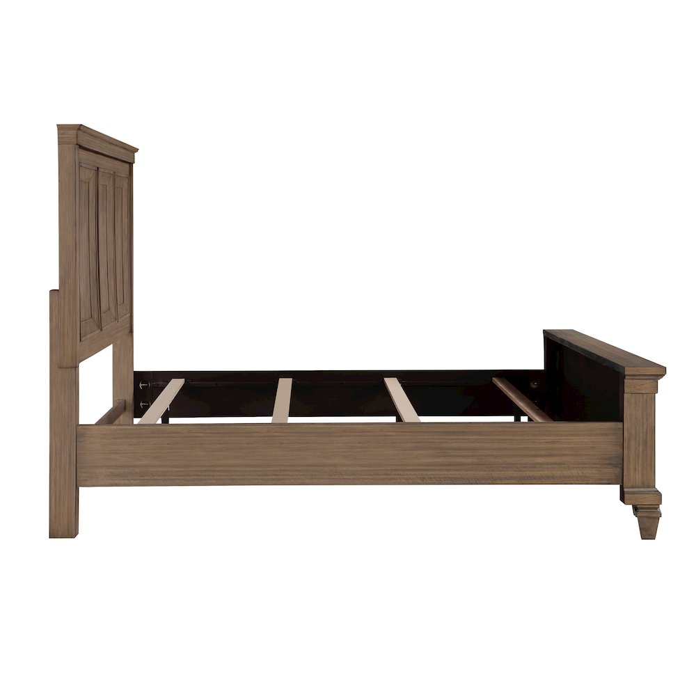 Mariana 5-Piece Wood Queen Bedroom Set, Vintage Mocha. Picture 5