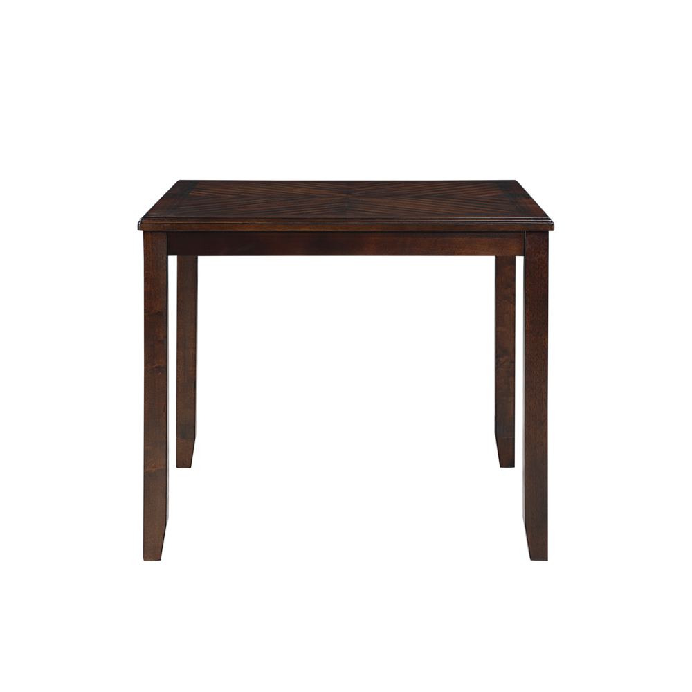 Furniture Gia 5-Piece Transitional Wood Counter Set in Cherry. Picture 6