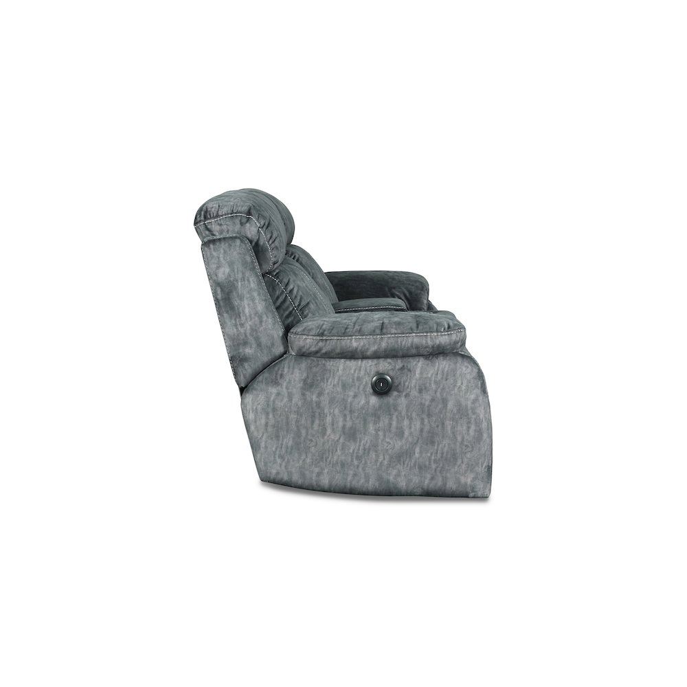 Furniture Tango Polyester Console Loveseat  Speaker in Shadow Gray. Picture 5