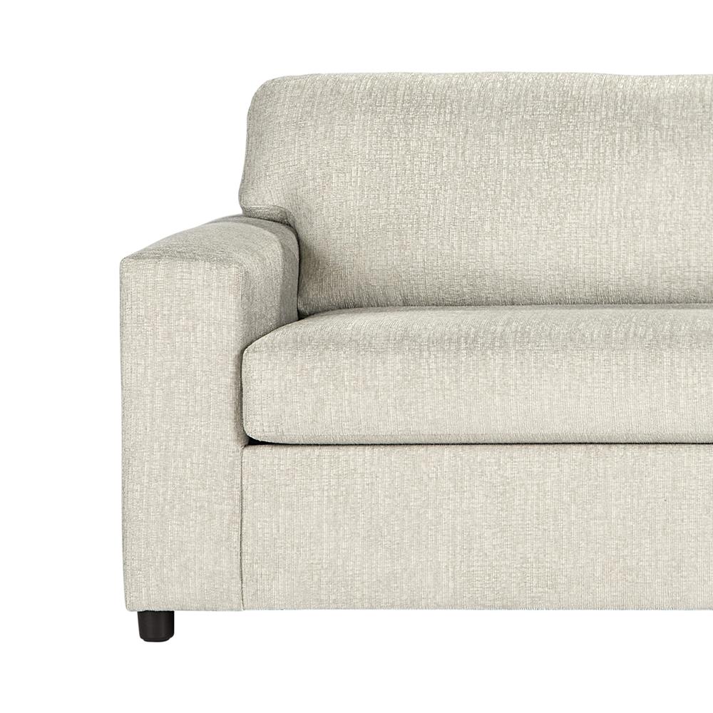 Kylo Natural Polyester Fabric Oversized Chair and a Half. Picture 6