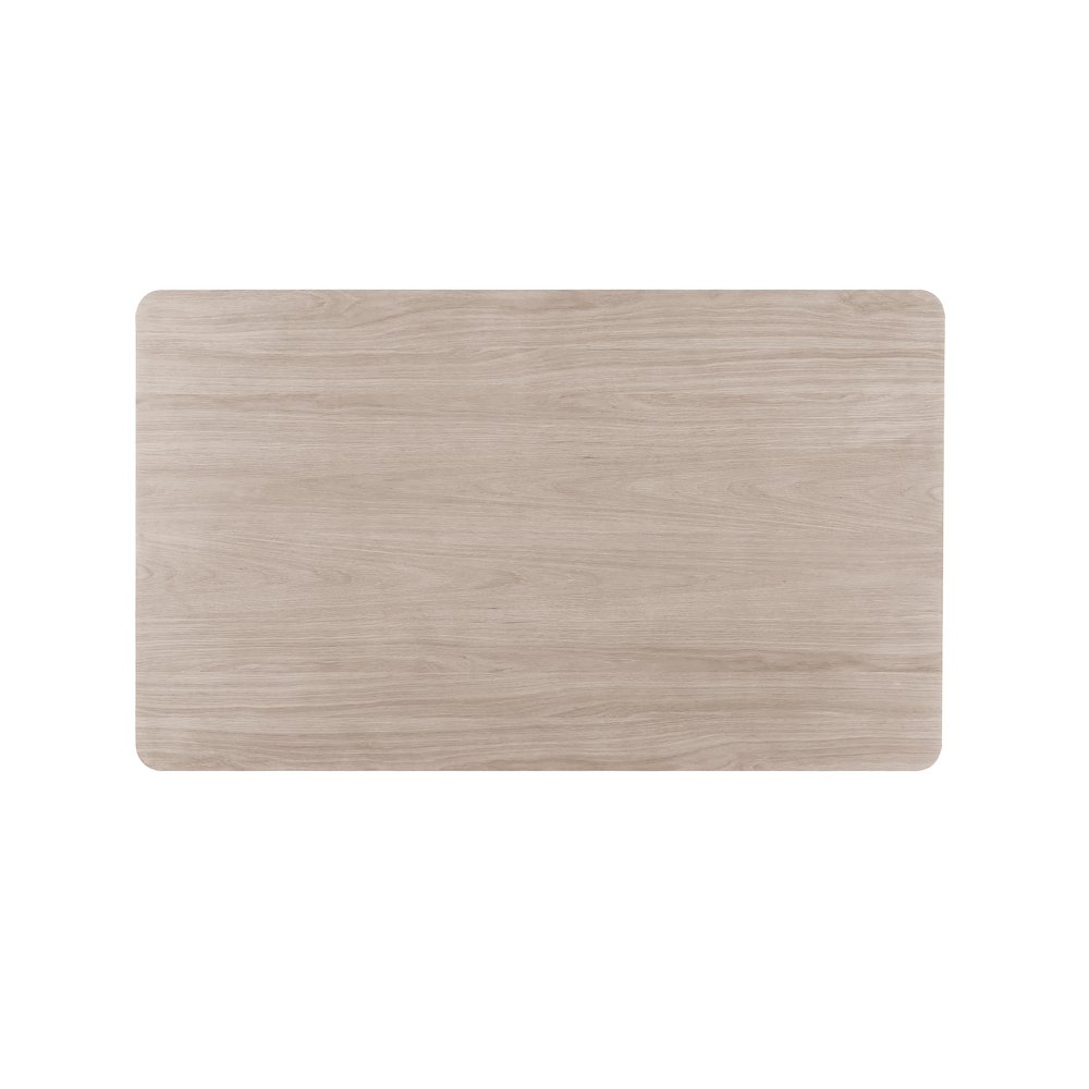 Oscar 5-piece Wood Dining Set, White Ash. Picture 6