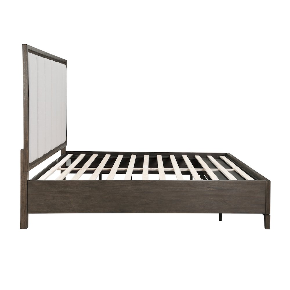 Landon Wood California King Bed, Walnut. Picture 5