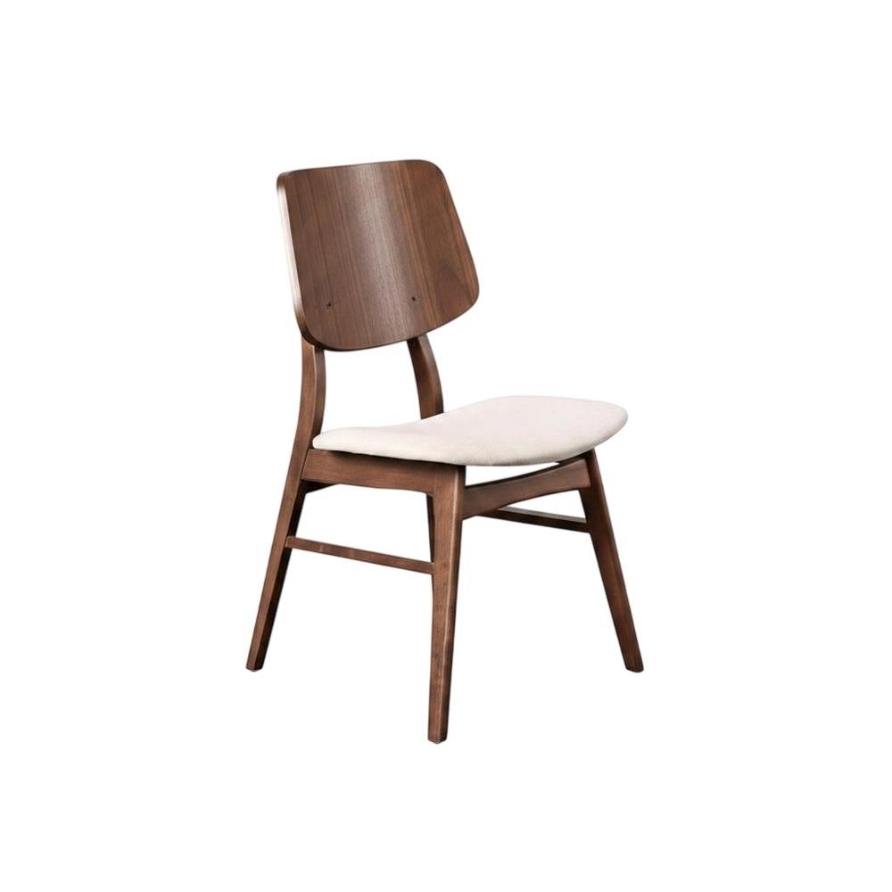 Solid Wood Walnut Dining Chairs for Kitchen and Dining Room Table, Set of 6. Picture 3