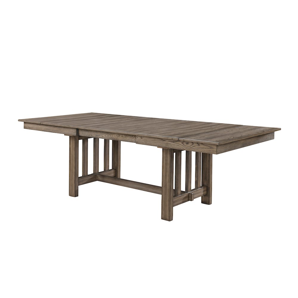Harrisburg 6-Piece Wood Dining Set, Walnut. Picture 3