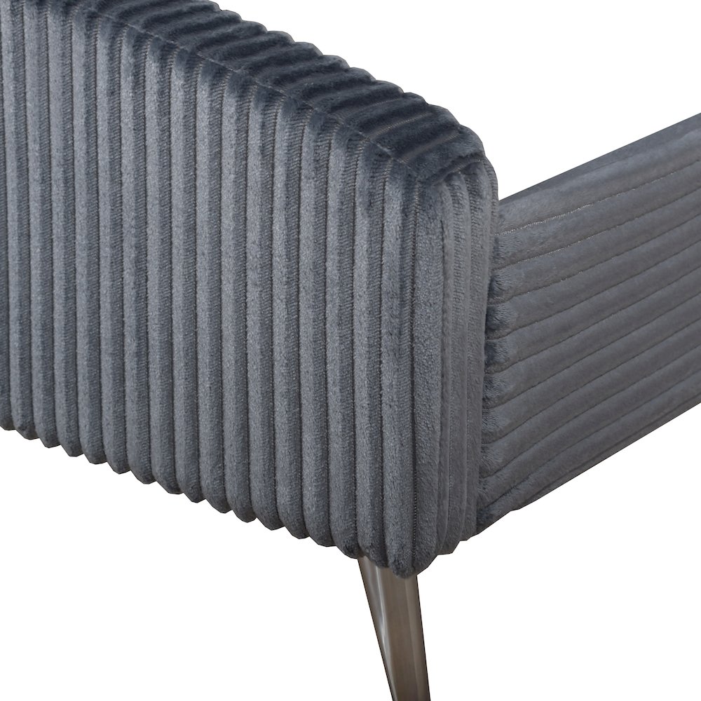 Kailani Wood California King Bed, Gray. Picture 6