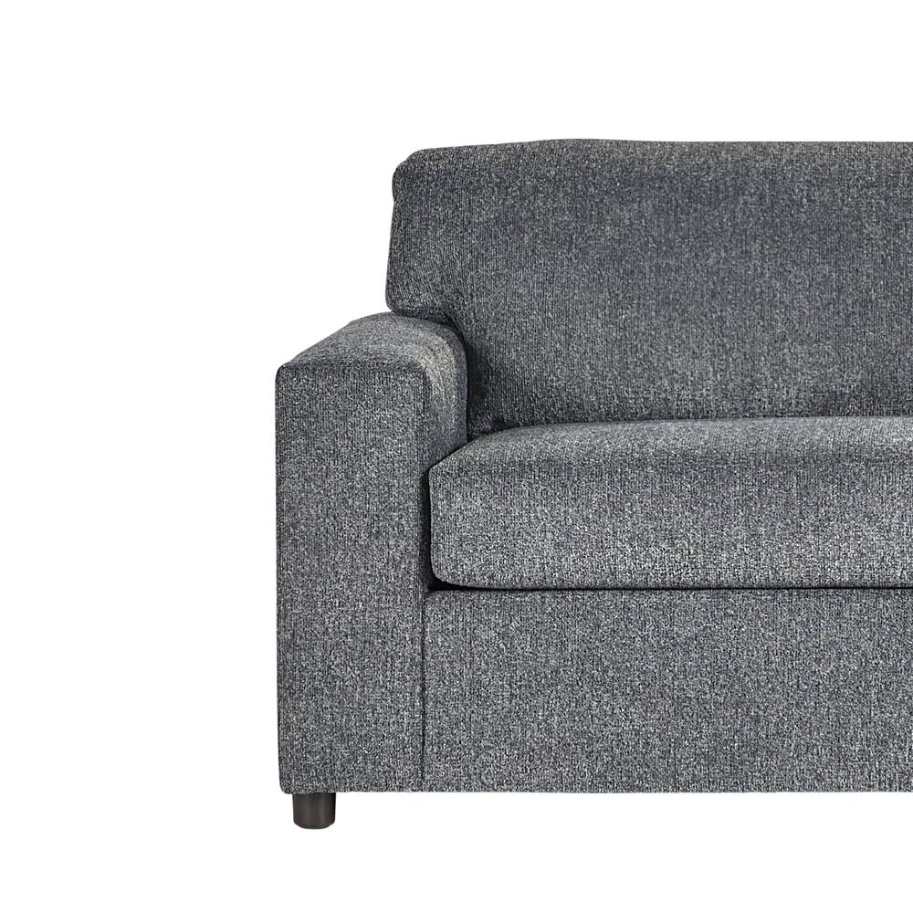Kylo Gray Polyester Fabric Oversized Chair and a Half. Picture 6