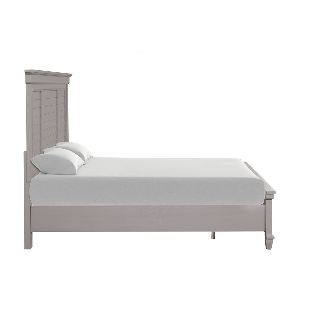 Jamestown Wood California King Storage Bed, Gray. Picture 7