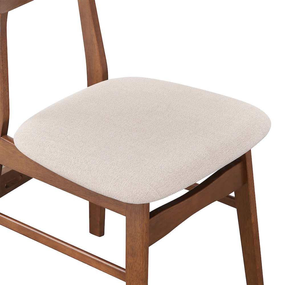 Morocco Wood Dining Chairs (Set of 4), Natural. Picture 6