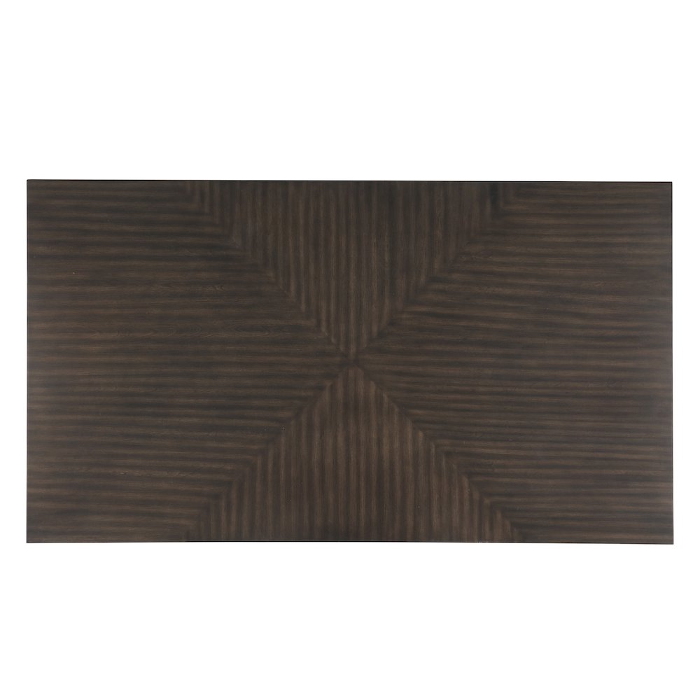 Chestnut Ridge 5-Piece Wood Dining Table Set in Brown. Picture 6