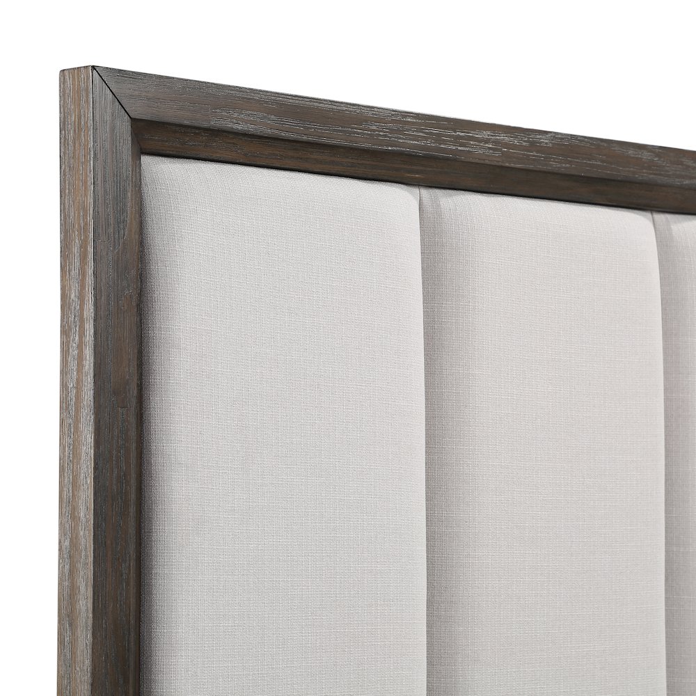 Landon Wood California King Bed, Walnut. Picture 6