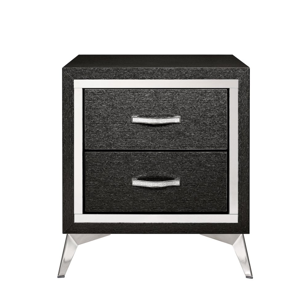 Huxley Nightstand-Black. Picture 2
