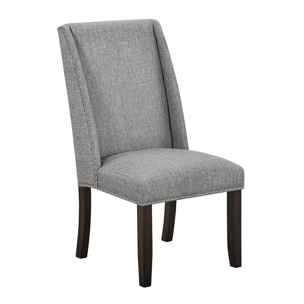 Faust Dining Chair (2 Per Carton)-Gray. Picture 2
