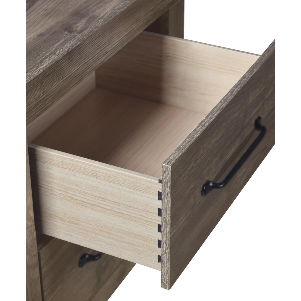Misty Lodge Nightstand- Greige. Picture 7