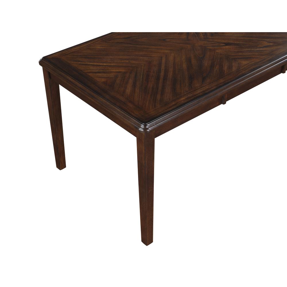 Gia 5-Piece 60" Wood Rectangular Dining Set with 4 Chairs in Cherry. Picture 10