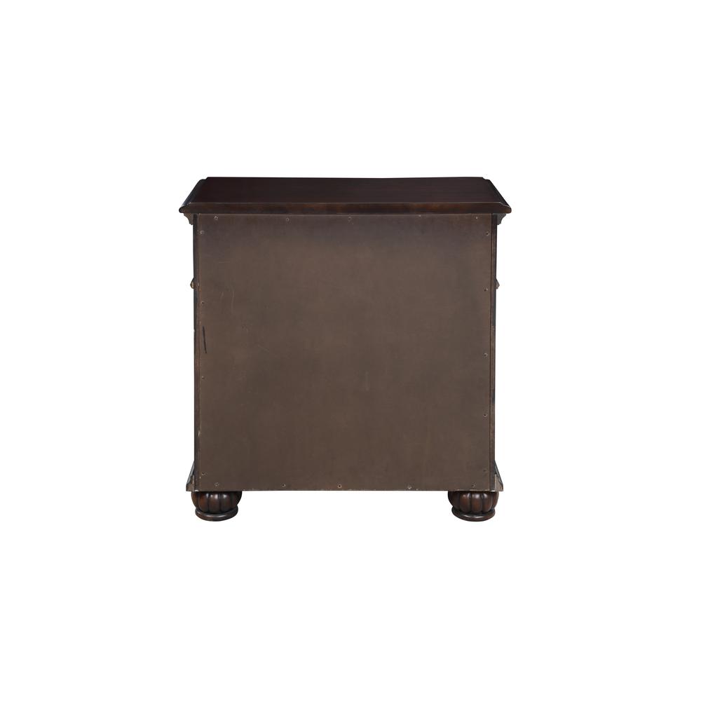 Furniture Maximus Solid Wood 3-Drawer Nightstand in Madeira. Picture 7