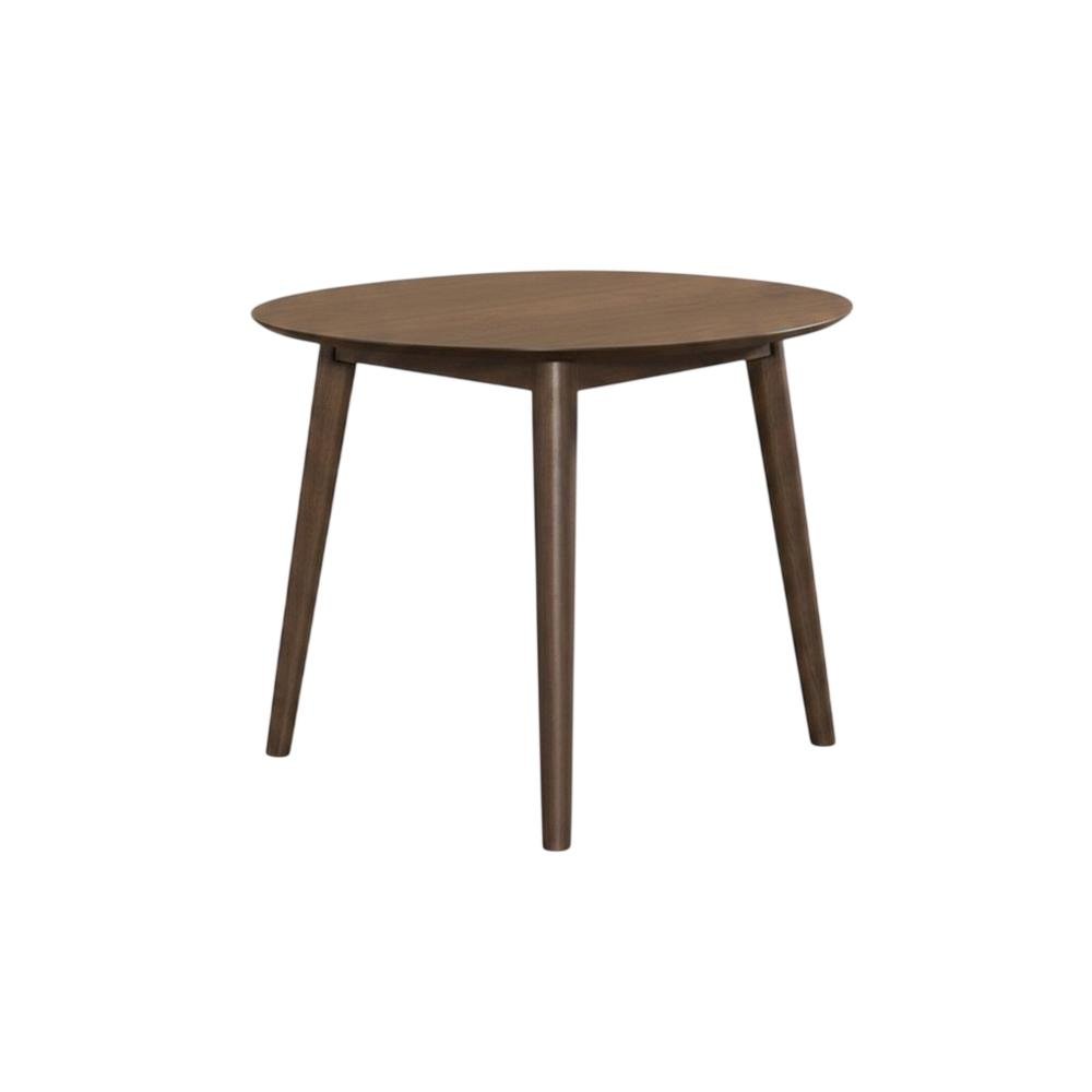 Dark Gray & Walnut 3-Piece Corner Table Set with Modern Design. Picture 4