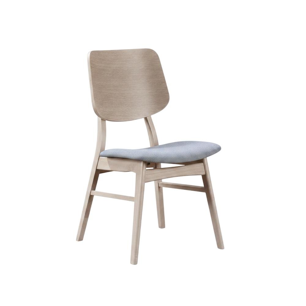Fabric-Upholstered Wood Dining Chairs for Kitchen and Dining Room, Set of 6. Picture 3