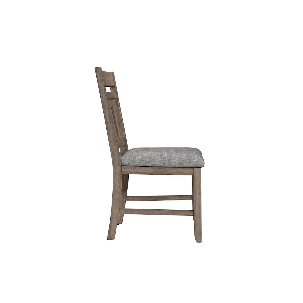 Harrisburg 7-Piece Wood Dining Set, Walnut. Picture 9