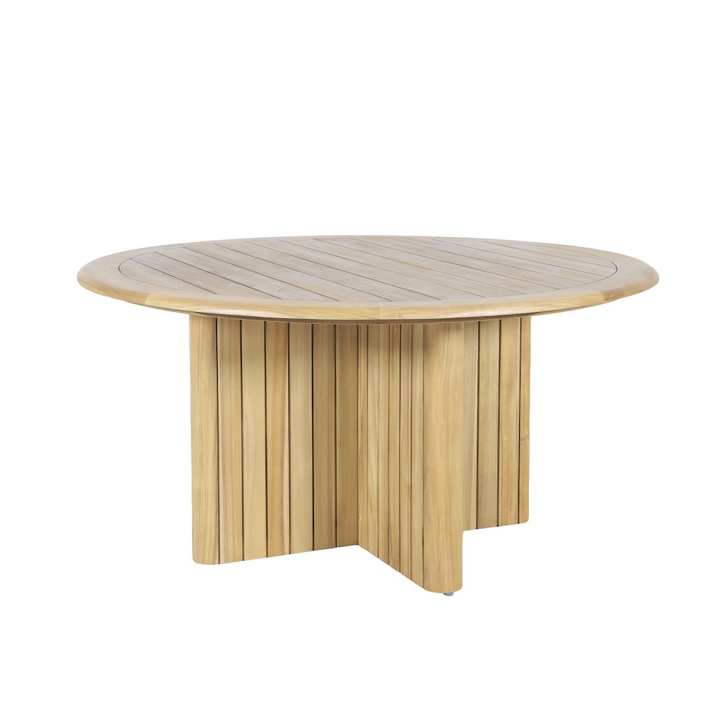 Sedona 7-Piece Wood Outdoor Dining Set in Natural. Picture 3