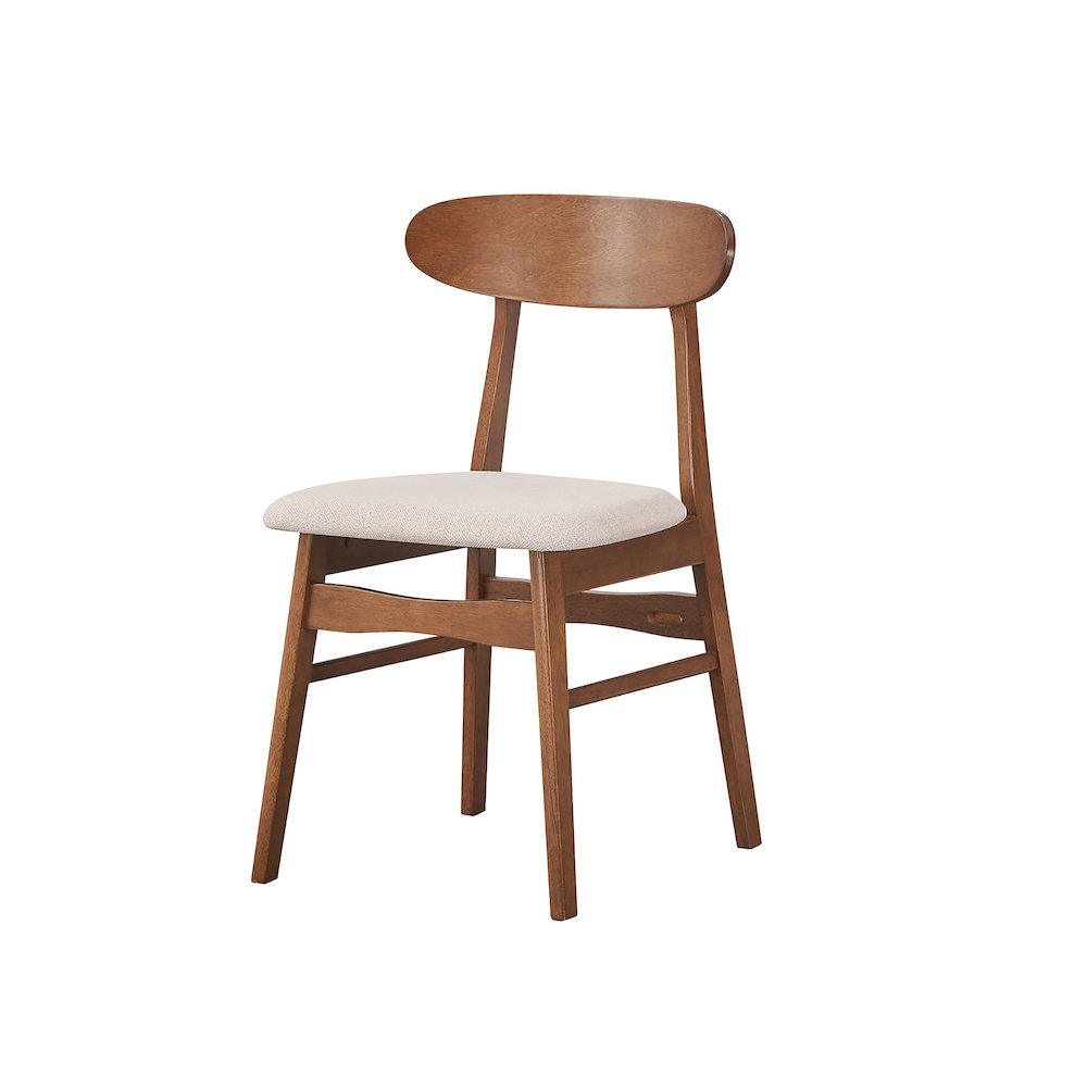 Morocco Wood Dining Chairs (Set of 6), Natural. Picture 3